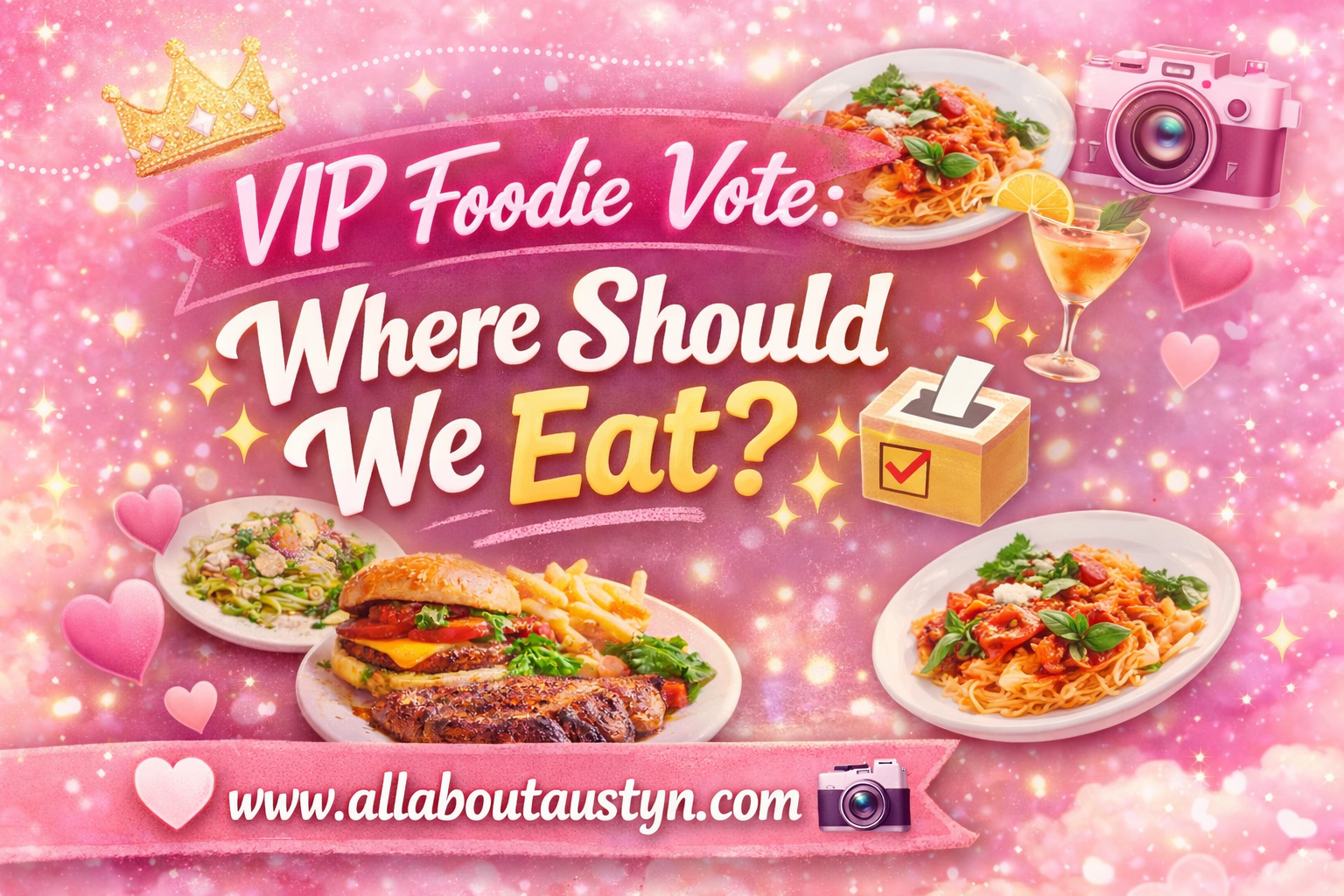 VIP Foodie Vote: Where Should We Eat? 🗳️✨