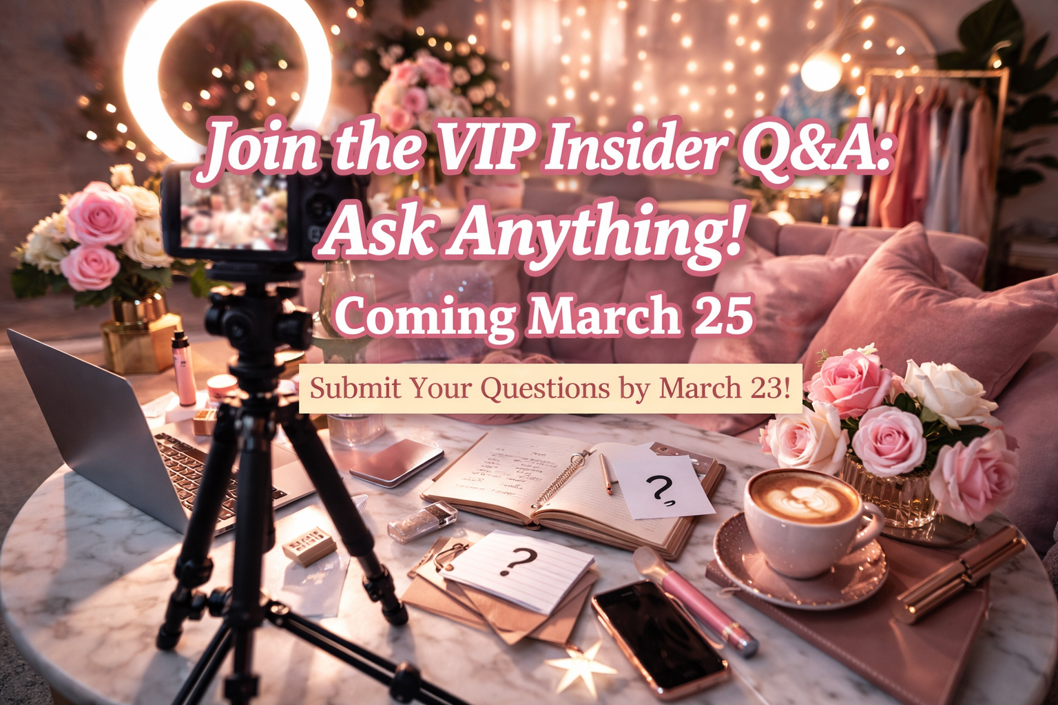 Join the VIP Insider Q&A: Ask Anything!