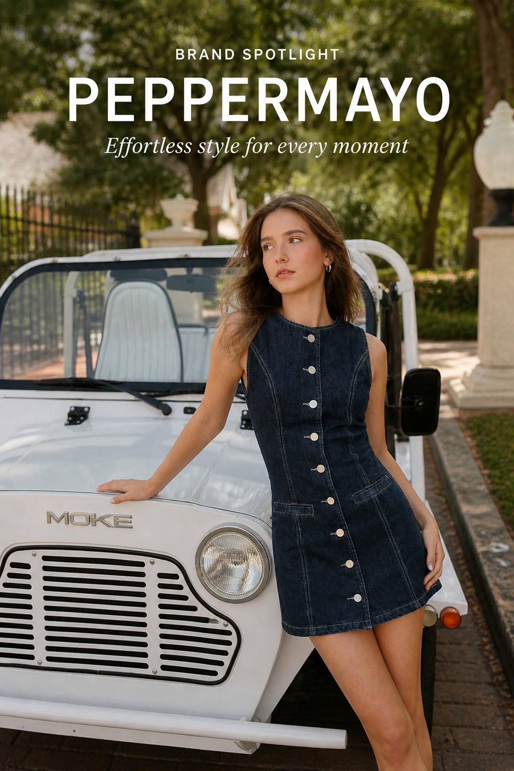 peppermayo denim dress Women's Outfits duty essential with after Peppermayo Dresses | Peppermayo Nwt